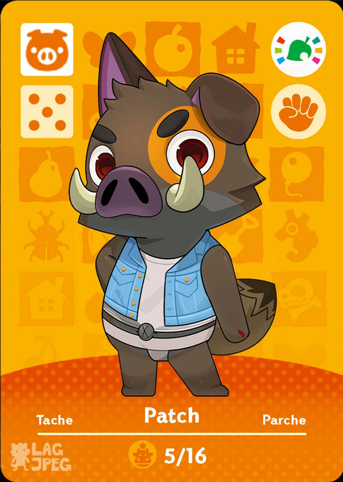 Animal Crossing Card